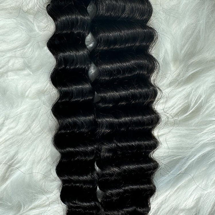 Virgin Deep wave bundles - URBAN CHIC HAIR