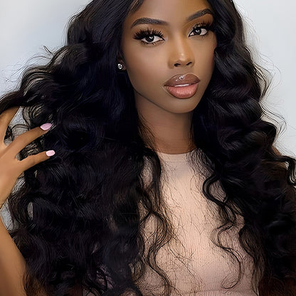 Loose Wave Virgin Human Hair 9x6 HD Lace Frontal Glueless Wigs