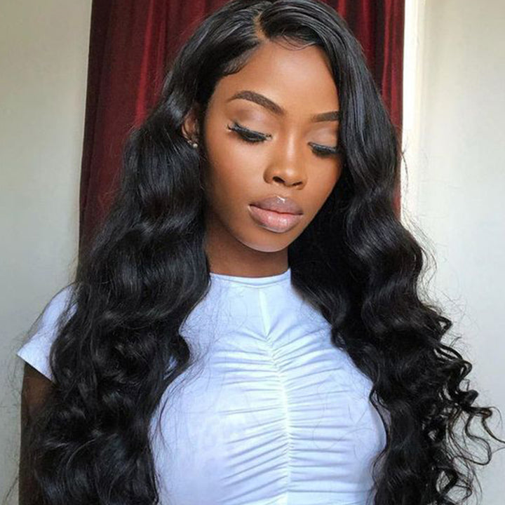 100natural human hair wigs