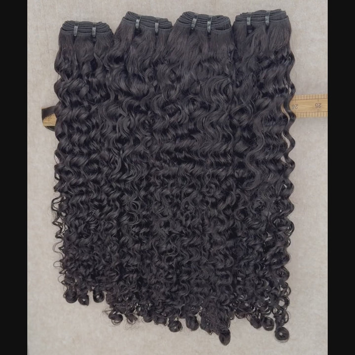 urbanchichair curly bundles video