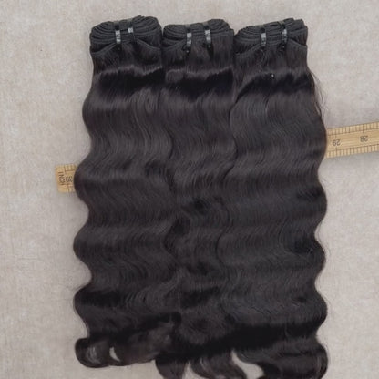 Virgin Cambodian Wavy bundles