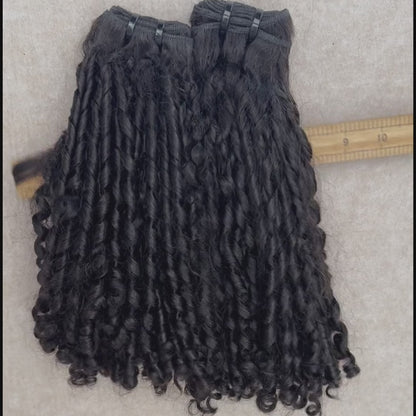 (3 Bundles Deal）pixie Curly Bundles