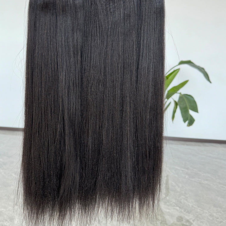 Yaki Straight Tape In Hair Extensions Double Drawn